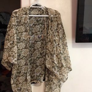 Floral cardigan